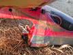 fuselage taped up