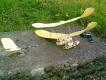 plane back view