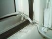cable squeezed