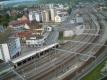 overlooking the rails