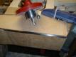 drill big holes in thin hard wood