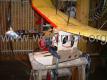 getting plane ready for battery test