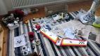 trying to position RC parts