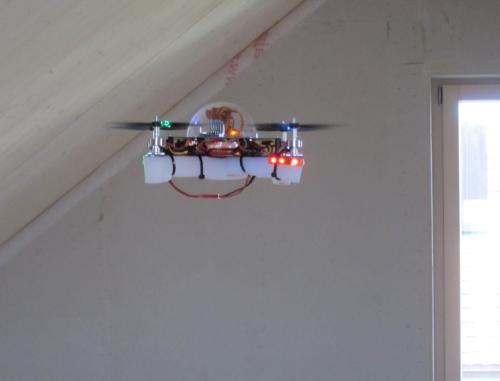 Quadpod hovering attic